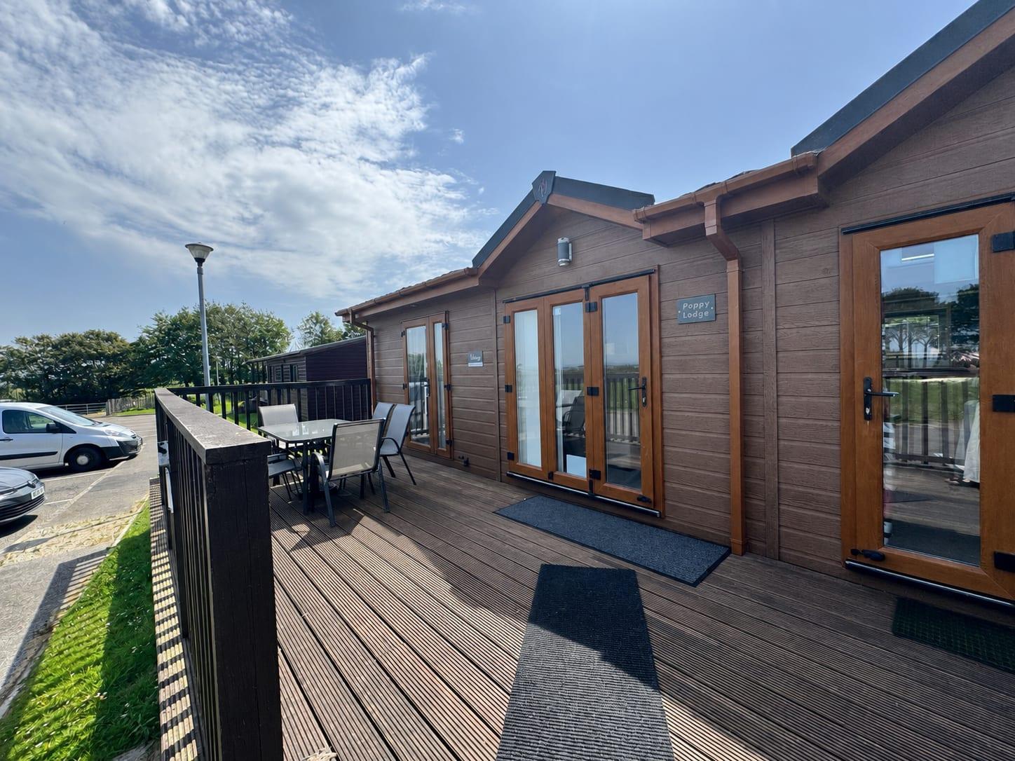 Poppy Lodge holiday home for sale (Plot 4) at Atlantic Bays Holiday Park, St Merryn, Padstow — photo 1 of 11