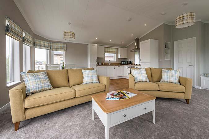 Omar Westfield lodge living room, alternative view